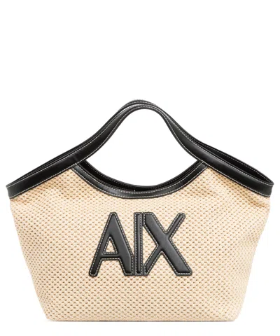 Armani Exchange Handbag In Beige