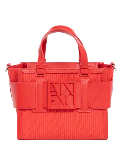 Armani Exchange Handbag In Red