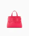 Armani Exchange Handbag With Asv Logo Detail In Pink