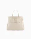 Armani Exchange Handbag With Asv Logo Detail In White