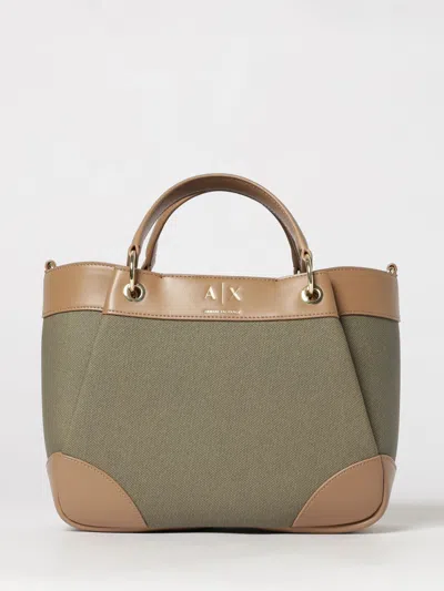 Armani Exchange Handbag Woman Color Kaki In Brown