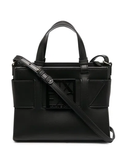 Armani Exchange Handbags Woman In Nero Neri E Grigi