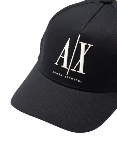 Armani Exchange Hat In Blue