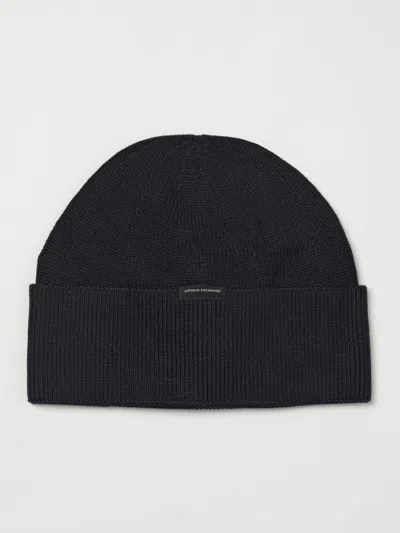 Armani Exchange Hat Men  In Burgundy