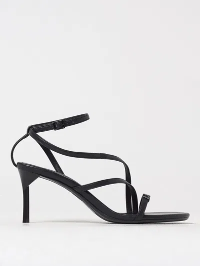 ARMANI EXCHANGE HEELED SANDALS ARMANI EXCHANGE WOMAN COLOR BLACK,422093002