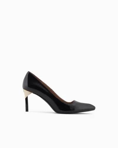 Armani Exchange Heels In Black
