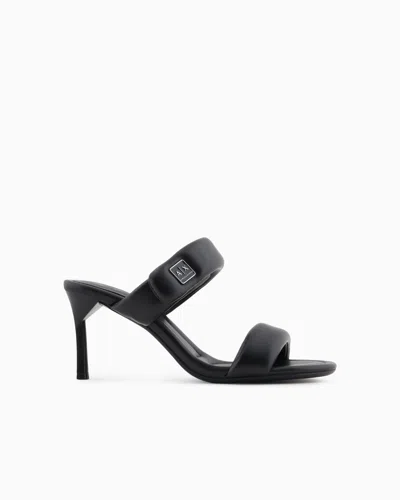 Armani Exchange Heels In Black