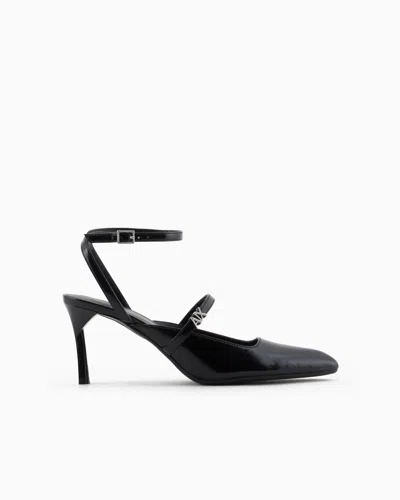 Armani Exchange Heels In Black