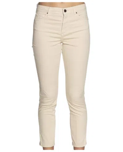 ARMANI EXCHANGE HIGH-WAIST TAPERED LEG JEANS WITH COLORFUL WASH