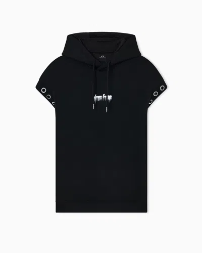 Armani Exchange Hoodies In Black