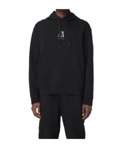 Armani Exchange Hoodies In Black