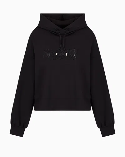 Armani Exchange Hoodies In Black