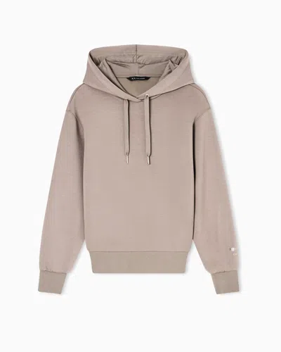 Armani Exchange Hoodies In Brown