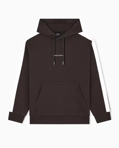 Armani Exchange Hoodies In Brown