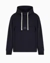 Armani Exchange Hoodies In Navy Blue