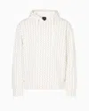 Armani Exchange Hoodies In White