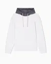 Armani Exchange Hoodies In White