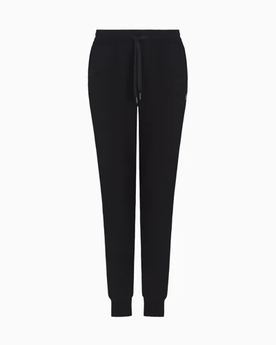ARMANI EXCHANGE REGULAR FIT TROUSERS JERSEY BONDED STRETCH COTTON