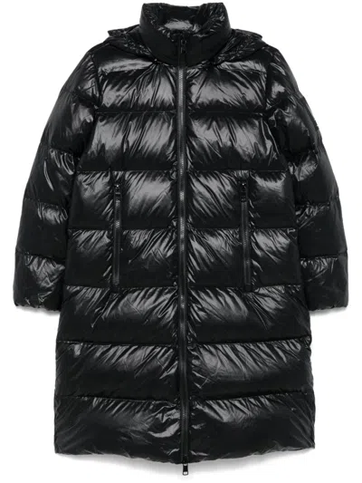 Armani Exchange Icon Project Coat In Black