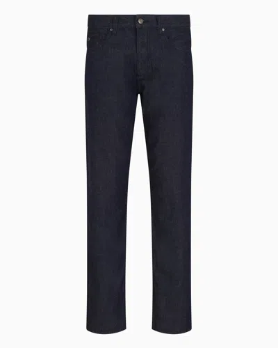 Armani Exchange J13 Slim Fit Jeans In Cotton Denim In Blue