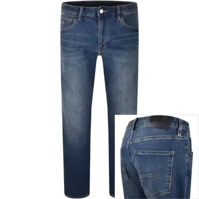 Armani Exchange J16 Straight Fit Jeans Blue
