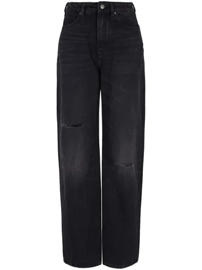 Armani Exchange J38 Jeans In Black