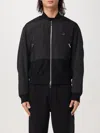Armani Exchange Logo-patch Bomber Jacket In Schwarz