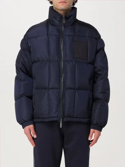 Armani Exchange Coats Blue