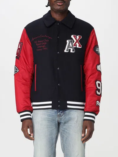 ARMANI EXCHANGE JACKET ARMANI EXCHANGE MEN COLOR NAVY,431269045