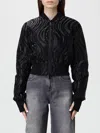 Armani Exchange Jacket  Woman Color Black In Black