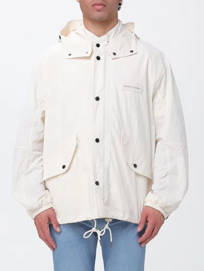 Armani Exchange ジャケット メンズ カラー イエロークリーム In White
