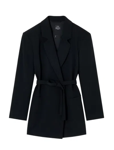 Armani Exchange Jackets In Black
