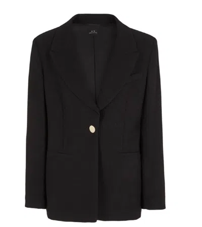 Armani Exchange Jackets Black In Nero Neri E Grigi