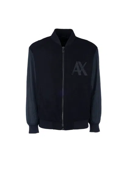 Armani Exchange Jackets In Blue