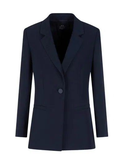 Armani Exchange Jackets In Blue