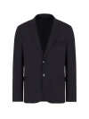 Armani Exchange Jackets & Vests In Blu Blu E Verdi