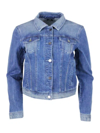 Armani Exchange Jackets In Navy