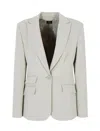 Armani Exchange Single-breasted Blazer In Shaker