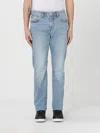 Armani Exchange J71 Carrot Fit Jeans In Stone Washed Cotton Denim In Stone Washed