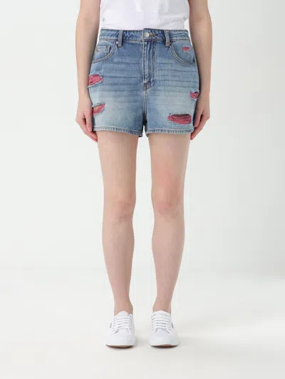 Armani Exchange Jeans  Woman Colour Denim In 牛仔布