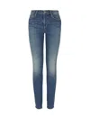 Armani Exchange Jeans In Indigo Denim