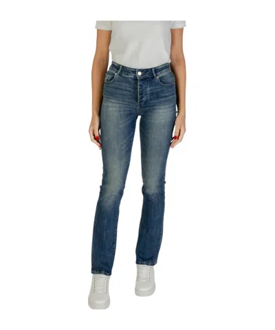 Armani Exchange Jeans With Belt Loops In Blue