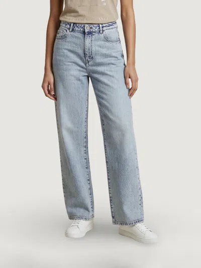 Armani Exchange Jeans  Woman Color Stone Washed In Blue