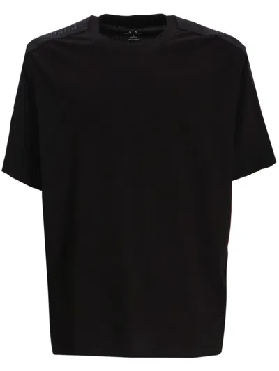 Armani Exchange Jersey T-shirt In Black