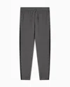 Armani Exchange Jogger Pants Logo Stripes In Gray