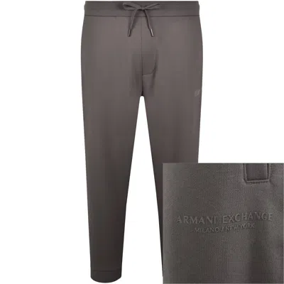 Armani Exchange Joggers Grey In Gray