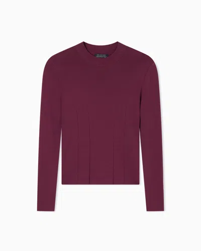 Armani Exchange Jumpers In Purple
