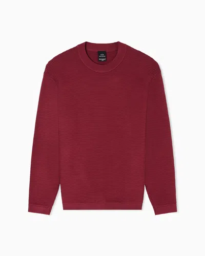 Armani Exchange Jumpers In Burgundy
