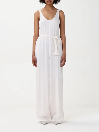 Armani Exchange Jumpsuits  Woman Color White In White