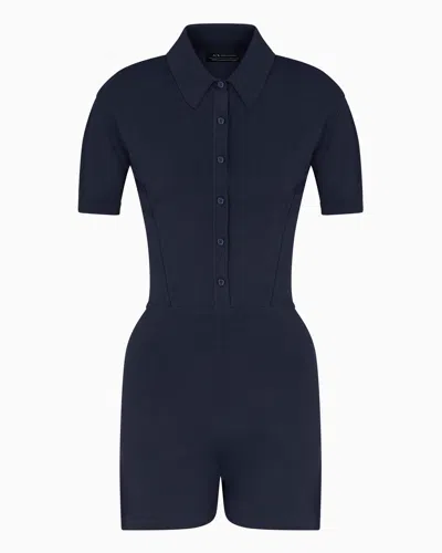 Armani Exchange Jumpsuits In Blue